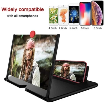 12 Inch HD Phone Screen Amplifier Hand-free 3D Video Mobile Phone Magnifying Folding HD Video Stand for Smartphones Dropshipping
12 Inch HD Phone Screen Amplifier Hand-free 3D Video Mobile Phone Magnifying Folding HD Video Stand for Smartphones Dropshipping