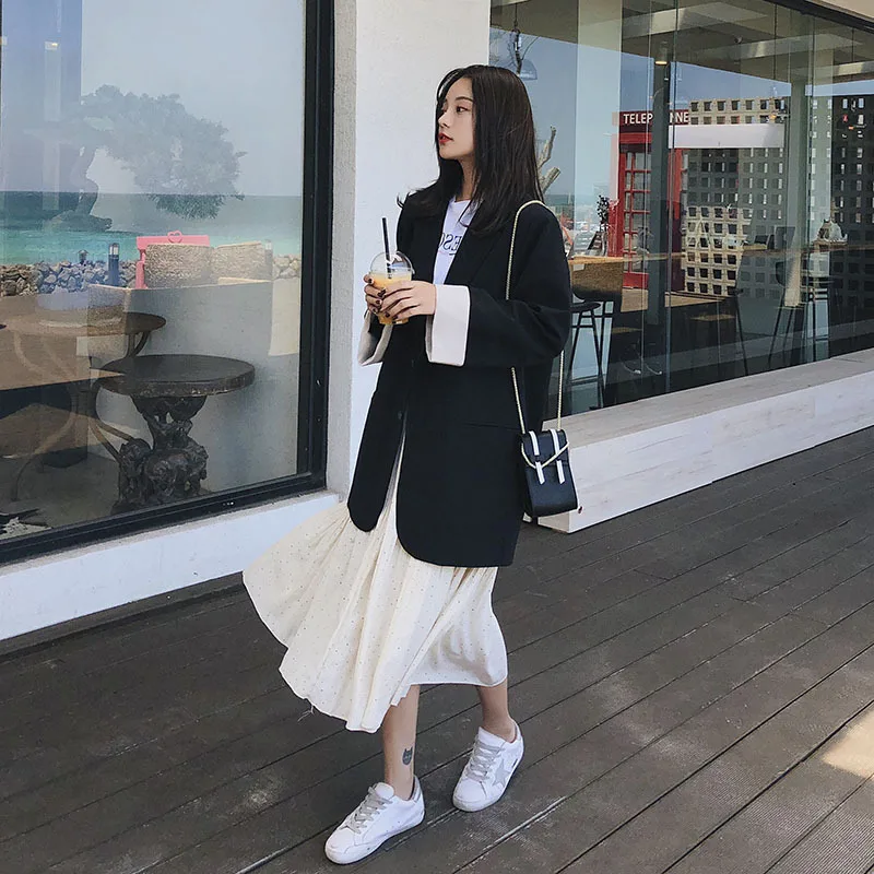 Sense of Design Non-mainstream Suit Jacket 2019 Spring And Autumn New Style Korean-style Loose Casual Versatile Online Celebrity
Sense of Design Non-mainstream Suit Jacket 2019 Spring And Autumn New Style Korean-style Loose Casual Versatile Online Celebrity