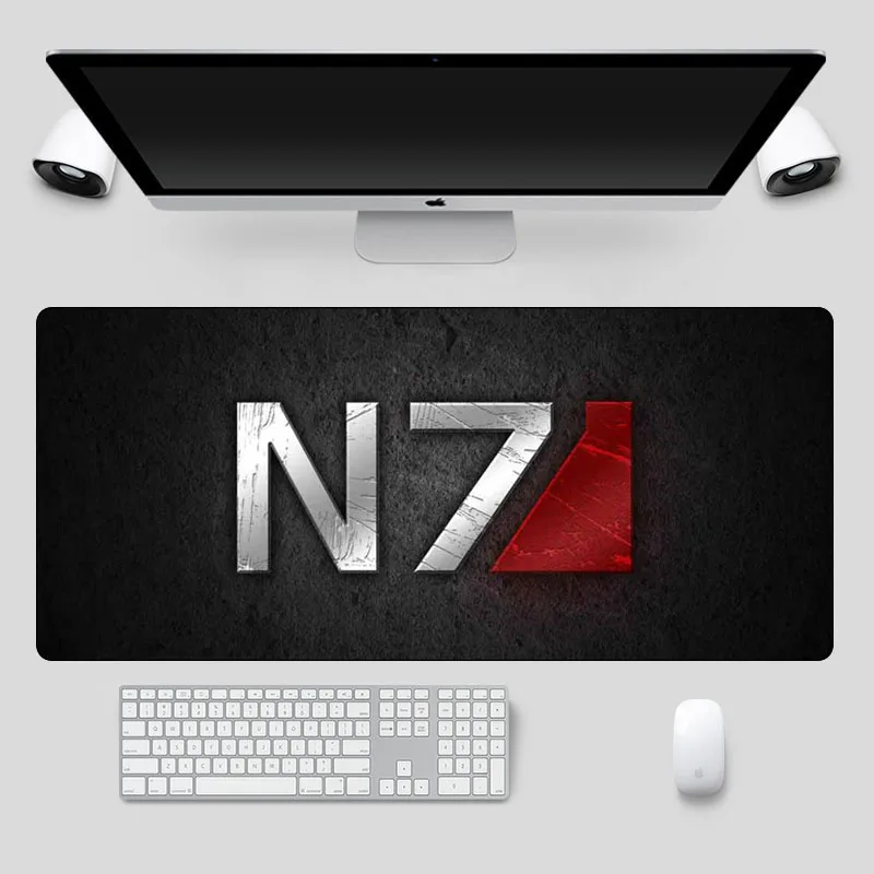 Large 70x30cm Mass Effect N7 Logo Gaming Mousepad Computer Gamer Non-Skid Mouse Pad Locking Edge Keyboard pad Laptop Desk Mat
Large 70x30cm Mass Effect N7 Logo Gaming Mousepad Computer Gamer Non-Skid Mouse Pad Locking Edge Keyboard pad Laptop Desk Mat