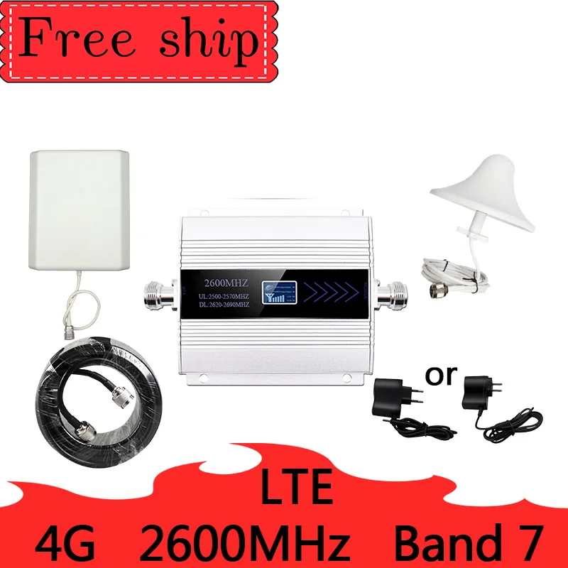 2600mhz Band 7 4G LTE cellular signal booster 4G 2600mhz mobile network Data Gain 60db Cellular Phone Repeater Amplifier
2600mhz Band 7 4G LTE cellular signal booster 4G 2600mhz mobile network Data Gain 60db Cellular Phone Repeater Amplifier