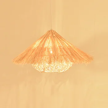 Chinese Classical Wooden Bird's Nest Led Pendant Lights Hand Woven Rattan Pendant Lamp Restaurant Bedroom Balcony Hanging Lamp
Chinese Classical Wooden Bird's Nest Led Pendant Lights Hand Woven Rattan Pendant Lamp Restaurant Bedroom Balcony Hanging Lamp