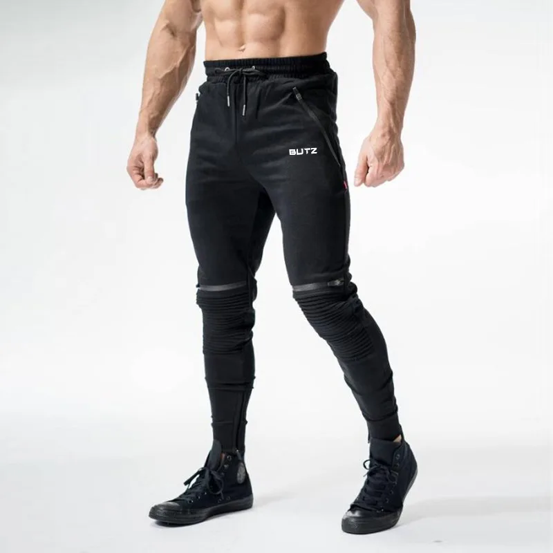 New Compression Muscular Men's Sports Fitness Trousers European and American Workout Running Training Exercise Breathable Pants
New Compression Muscular Men's Sports Fitness Trousers European and American Workout Running Training Exercise Breathable Pants