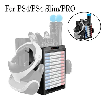 For Sony PS4 PS4 Slim PRO Universal Charger Stand Glass Holder Game Disk Storage Tower Multifunctional Fan Base 104#2
For Sony PS4 PS4 Slim PRO Universal Charger Stand Glass Holder Game Disk Storage Tower Multifunctional Fan Base 104#2