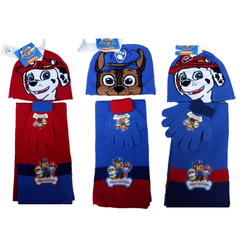3pcs/set Paw Patrol Scarf Gloves Hat Set Keep warm Christmas Birthday Gift knitting weaving Winter must Lovely Action figure
3pcs/set Paw Patrol Scarf Gloves Hat Set Keep warm Christmas Birthday Gift knitting weaving Winter must Lovely Action figure