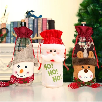Merry Christmas Decor For Home 2020 Ornaments Christmas Wine Bottle Cover Natal Christmas Table Decor Xmas Gifts New Year 2021
Merry Christmas Decor For Home 2020 Ornaments Christmas Wine Bottle Cover Natal Christmas Table Decor Xmas Gifts New Year 2021