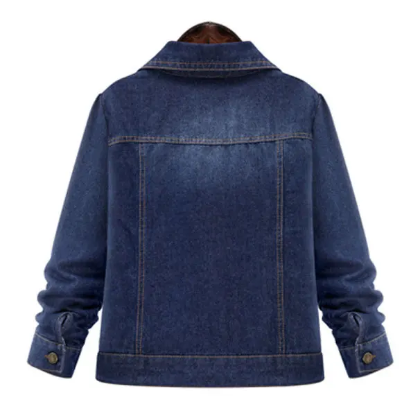 Ozhouzhan 2019 Autumn Clothing New Style Europe And America Large Size Dress Fat Mm Jeans Coat Loose-Fit Slimming Jacket Tops
Ozhouzhan 2019 Autumn Clothing New Style Europe And America Large Size Dress Fat Mm Jeans Coat Loose-Fit Slimming Jacket Tops