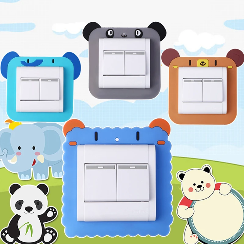 Animal Cover Cartoon Room Decor 3D Wall Silicone Switch Sticker Home Decoration On-off Switch Switch Outlet Wall Sticker
Animal Cover Cartoon Room Decor 3D Wall Silicone Switch Sticker Home Decoration On-off Switch Switch Outlet Wall Sticker