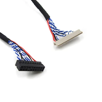 Universal 20Pin New DF14 20-20 Signal 8-Bit LCD Screen Driver Board Line LVDS Screen Cable for RC Parts. 25mm Pin Spacing
Universal 20Pin New DF14 20-20 Signal 8-Bit LCD Screen Driver Board Line LVDS Screen Cable for RC Parts. 25mm Pin Spacing