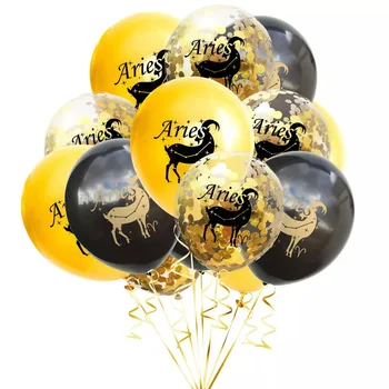 15pcs Cartoon 12 constellation latex balloon set DIY confetti balloon birthday party wedding decoration balloon children's toys 
15pcs Cartoon 12 constellation latex balloon set DIY confetti balloon birthday party wedding decoration balloon children's toys