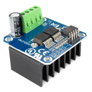 Double BTS7960 43A Peak Power H-Bridge PWM Motor Driver Module for Arduino Smart Car Robot
Double BTS7960 43A Peak Power H-Bridge PWM Motor Driver Module for Arduino Smart Car Robot
