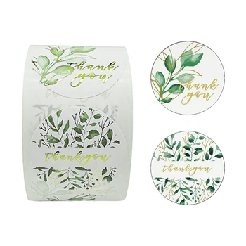 500pcs/roll Thank You Stickers 1.5 Inch Leaves Seal Label for Small Shop Gift Baking Wedding Stationery Sticker
500pcs/roll Thank You Stickers 1.5 Inch Leaves Seal Label for Small Shop Gift Baking Wedding Stationery Sticker