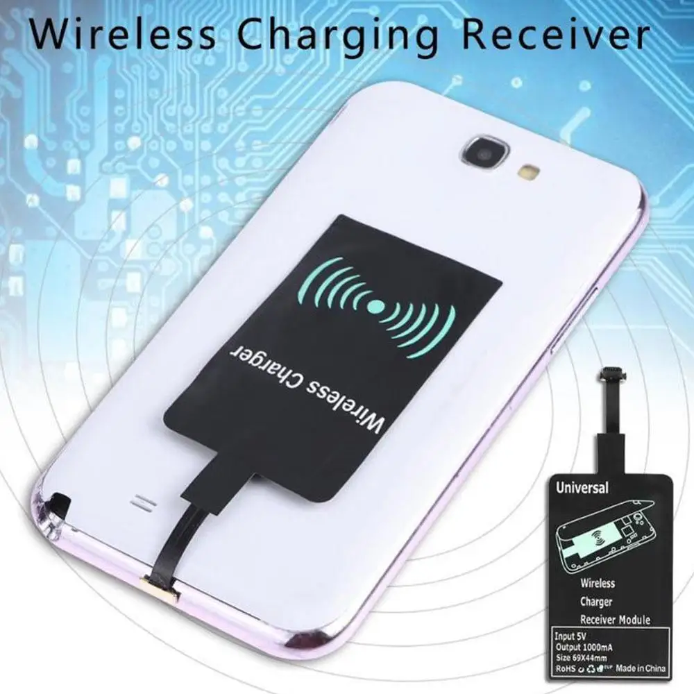 Universal Wireless Power Charger Charging Receiver Adapter For Galaxy S6 S7 Edge S10 S9 Plus Note 5 iphone 8 plus X XS XR MAX
Universal Wireless Power Charger Charging Receiver Adapter For Galaxy S6 S7 Edge S10 S9 Plus Note 5 iphone 8 plus X XS XR MAX