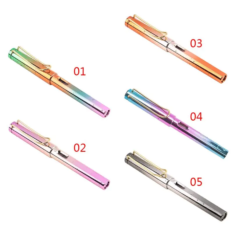 Water Drop Gradient Fountain Pen Business Student 0.38mm Extra Fine Nib Fashion Office Supply Writing Tool
Water Drop Gradient Fountain Pen Business Student 0.38mm Extra Fine Nib Fashion Office Supply Writing Tool