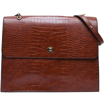 Elegant Solid High Quality Alligator Pattern Embossing Female Shoulder Bag Large Capacity Business Messenger Bags for Women New
Elegant Solid High Quality Alligator Pattern Embossing Female Shoulder Bag Large Capacity Business Messenger Bags for Women New