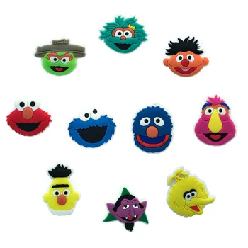 5pcs/lot Sesame Street PVC Shoe Charms Shoe accessories decoration Shoe Buckle Fit Band Bracelets Croc JIBZ Small Gift For Kids
5pcs/lot Sesame Street PVC Shoe Charms Shoe accessories decoration Shoe Buckle Fit Band Bracelets Croc JIBZ Small Gift For Kids
