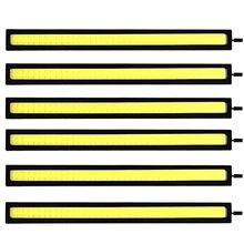 6 pieces Super Bright 17CM LED COB Fog Bulb Car DRL LED Strip Daytime Running Light bar 12V 6500K Auto Interior Styling Lamp
6 pieces Super Bright 17CM LED COB Fog Bulb Car DRL LED Strip Daytime Running Light bar 12V 6500K Auto Interior Styling Lamp