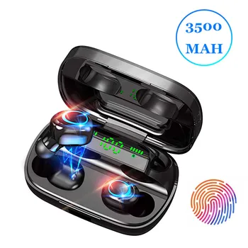 Bluetooth 5.0 Wireless Earphone S11 TWS Headsets Touch Control Earbuds 9D Stereo Headset 3500mAh Power Bank For Phone
Bluetooth 5.0 Wireless Earphone S11 TWS Headsets Touch Control Earbuds 9D Stereo Headset 3500mAh Power Bank For Phone