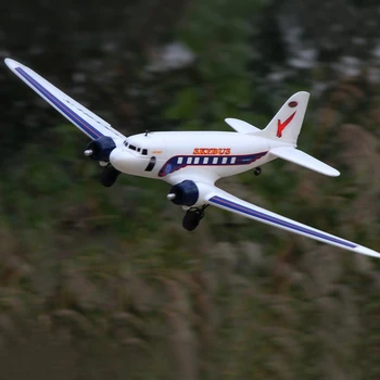 Dynam DC-3 Skybus Beginner White 1470mm Aerobatic Wingspan EPO Twin Engine RC Model UAV Remote Control Airplane PNP For Kid gift
Dynam DC-3 Skybus Beginner White 1470mm Aerobatic Wingspan EPO Twin Engine RC Model UAV Remote Control Airplane PNP For Kid gift
