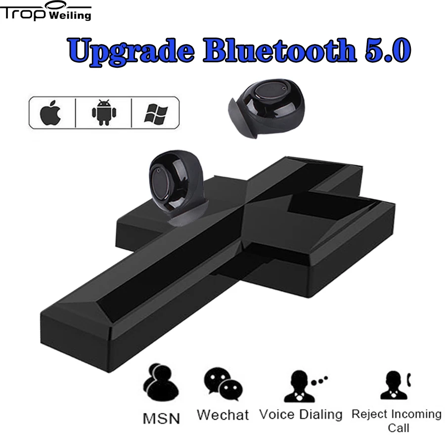 Trop Weiling TWS Bluetooth 5.0 Earphones Wireless Noise Cancellation Headphones With Mic Charging Box AI Control Christian Gift
Trop Weiling TWS Bluetooth 5.0 Earphones Wireless Noise Cancellation Headphones With Mic Charging Box AI Control Christian Gift