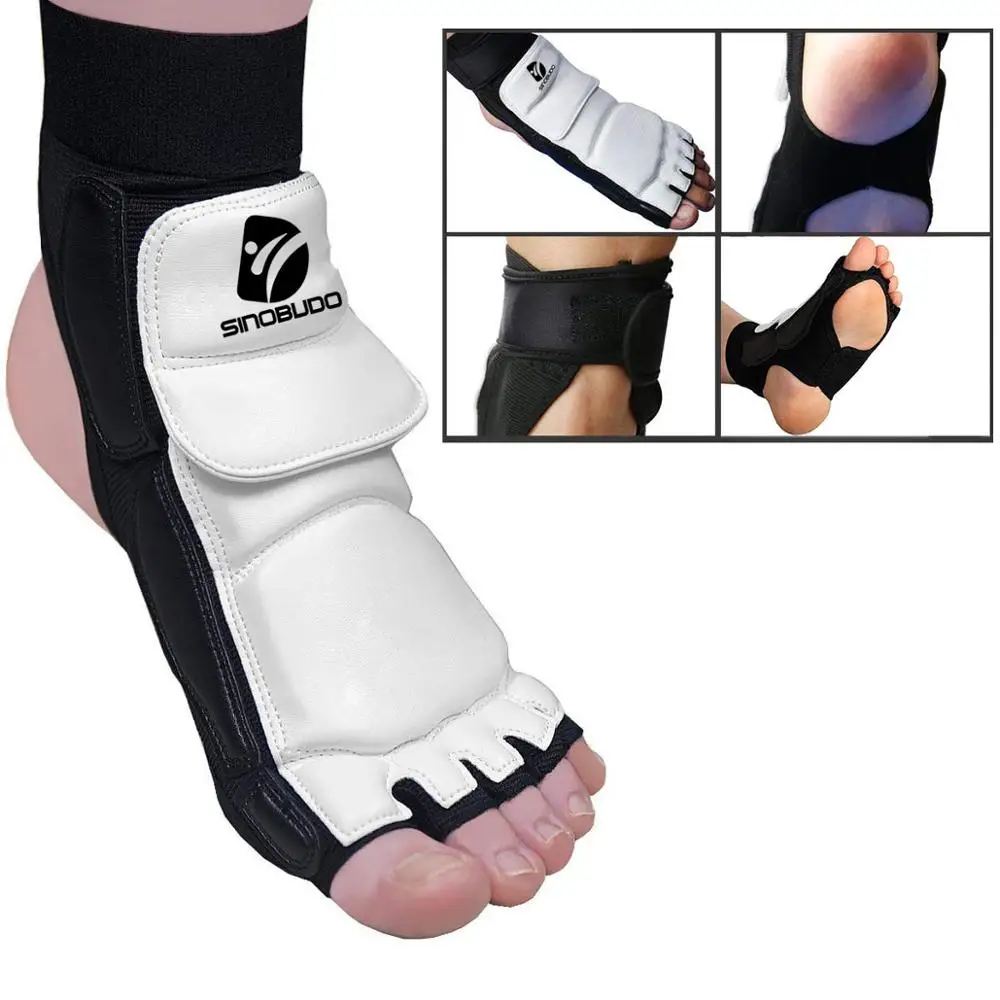SINOBUDO Taekwondo Feet Protector Karate Gear Ankle Brace Support Pad Guard for Martial Arts Boxing Punch Bag Sparring Training
SINOBUDO Taekwondo Feet Protector Karate Gear Ankle Brace Support Pad Guard for Martial Arts Boxing Punch Bag Sparring Training