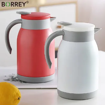 BORREY 304 Stainless Steel Large Capacity Insulated Flasks Kettle 24 Hour Heat Retention Tea Coffee Thermos Pot Hot Water Bottle
BORREY 304 Stainless Steel Large Capacity Insulated Flasks Kettle 24 Hour Heat Retention Tea Coffee Thermos Pot Hot Water Bottle