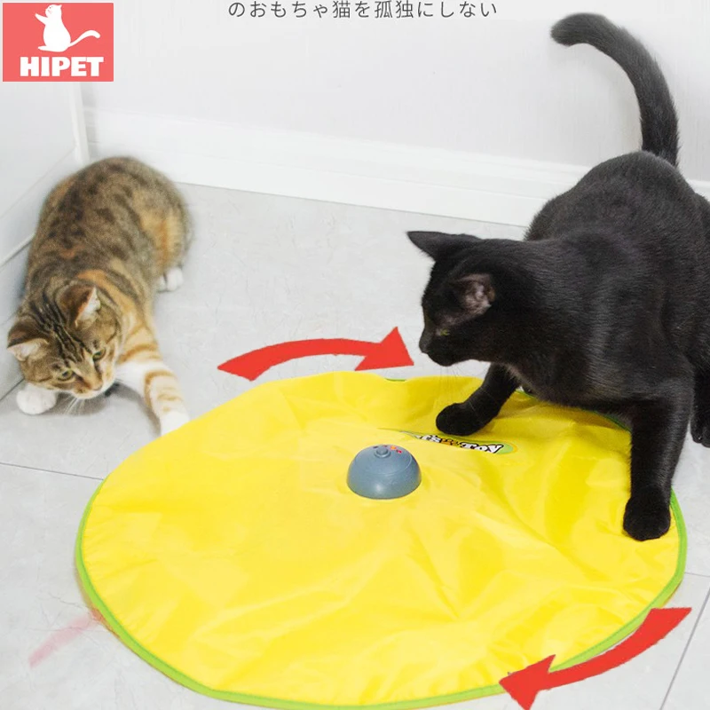 Cat Game Plate Electric Pet Toys Interactive Automatic Moving Mouse Funny Teaser Toy For Kitten Pet Cat Turntable
Cat Game Plate Electric Pet Toys Interactive Automatic Moving Mouse Funny Teaser Toy For Kitten Pet Cat Turntable