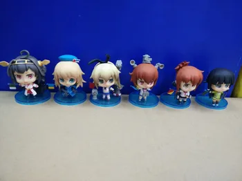 8CM 6pcs/set Anime Kantai Collection Shimakaze Haruna Nagato Akagi Atago Ikazuchi PVC Action Figure Model Cartoon Doll LELAKAYA 
8CM 6pcs/set Anime Kantai Collection Shimakaze Haruna Nagato Akagi Atago Ikazuchi PVC Action Figure Model Cartoon Doll LELAKAYA