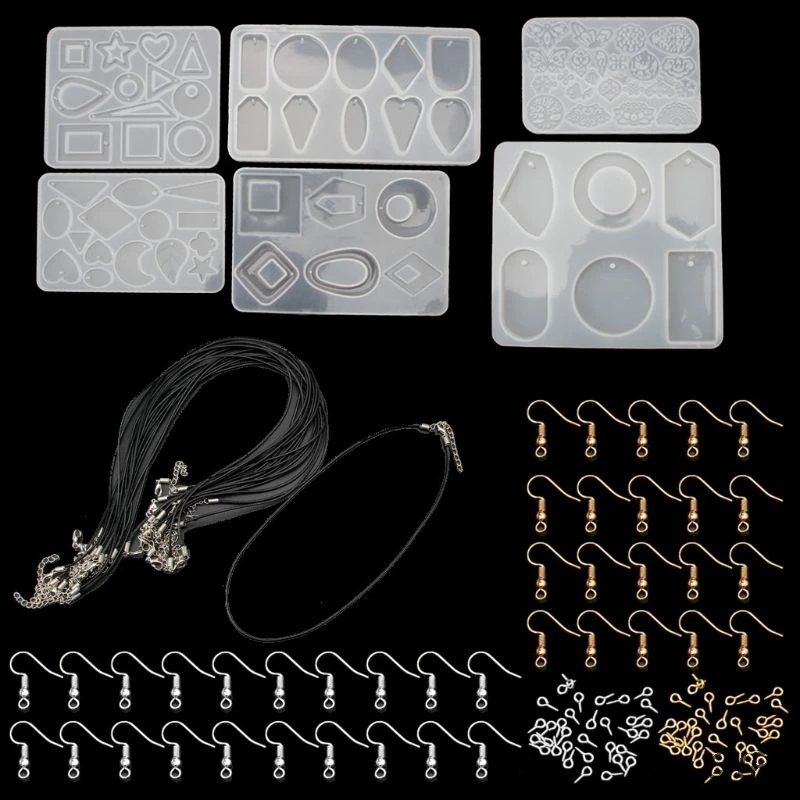 116Pcs Acrylic Earrings All Shapes Pendant Resin Mold Kits Jewelry Making Tools
116Pcs Acrylic Earrings All Shapes Pendant Resin Mold Kits Jewelry Making Tools