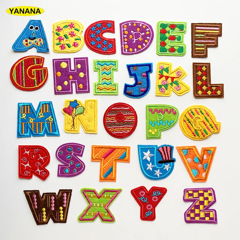 Alphabet Letter Embroidered Iron On Patch For Clothing Badge Paste Iron On Clothes Garment Apparel Accessories
Alphabet Letter Embroidered Iron On Patch For Clothing Badge Paste Iron On Clothes Garment Apparel Accessories