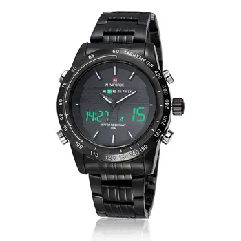 Fashion Luxury Watch Waterproof Stainless Steel LED Date Analog Digital Quartz Watch Stopwatch Backlight
Fashion Luxury Watch Waterproof Stainless Steel LED Date Analog Digital Quartz Watch Stopwatch Backlight