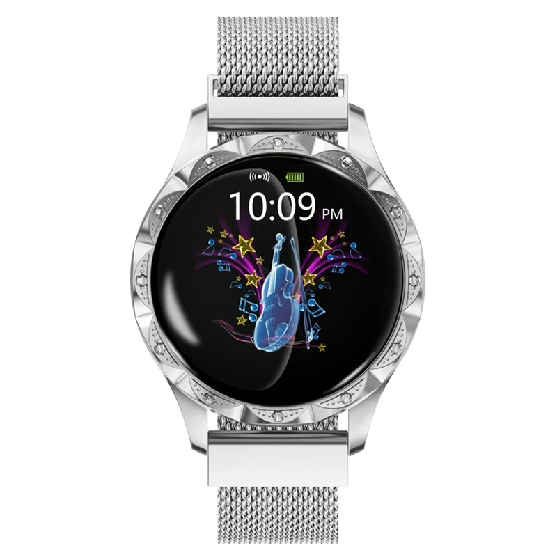 Smart Wristband,Waterproof Ip67 Stainless Steel Mesh Milanese Sport Metal Wristband Loop Accessories for Women
Smart Wristband,Waterproof Ip67 Stainless Steel Mesh Milanese Sport Metal Wristband Loop Accessories for Women