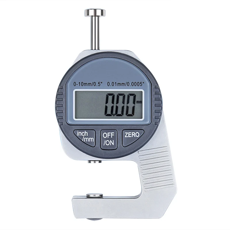 Mini 0.01mm Digital Width Thickness Gauge Meter 12.7mm Large LCD Electronic Dial Indicator Thickness Measuring Instruments
Mini 0.01mm Digital Width Thickness Gauge Meter 12.7mm Large LCD Electronic Dial Indicator Thickness Measuring Instruments