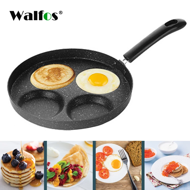 WALFOS Nonstick Frying Pan 4 units Cookware Fry Pan for Egg Pancake Steak Cooking Pan Pot for Gas Cooker Grill Skillet Pan
WALFOS Nonstick Frying Pan 4 units Cookware Fry Pan for Egg Pancake Steak Cooking Pan Pot for Gas Cooker Grill Skillet Pan