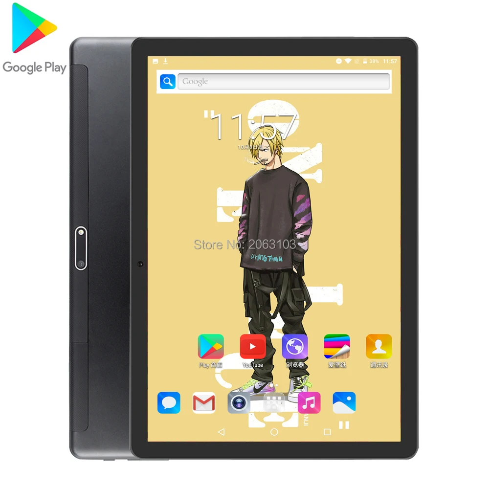 2020 3G 4G Android 7.0 OS 10.1 inch tablet Quad Core 2GB RAM 32GB ROM 1280*800 Dual SIM Cards Tablet 10.0 2.5D
2020 3G 4G Android 7.0 OS 10.1 inch tablet Quad Core 2GB RAM 32GB ROM 1280*800 Dual SIM Cards Tablet 10.0 2.5D