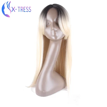 X-TRESS Fashion Synthetic Wigs Mixed Machine Made Wig Mixed Color Straight Hairpiece For Women Heat Resistant Fiber
X-TRESS Fashion Synthetic Wigs Mixed Machine Made Wig Mixed Color Straight Hairpiece For Women Heat Resistant Fiber