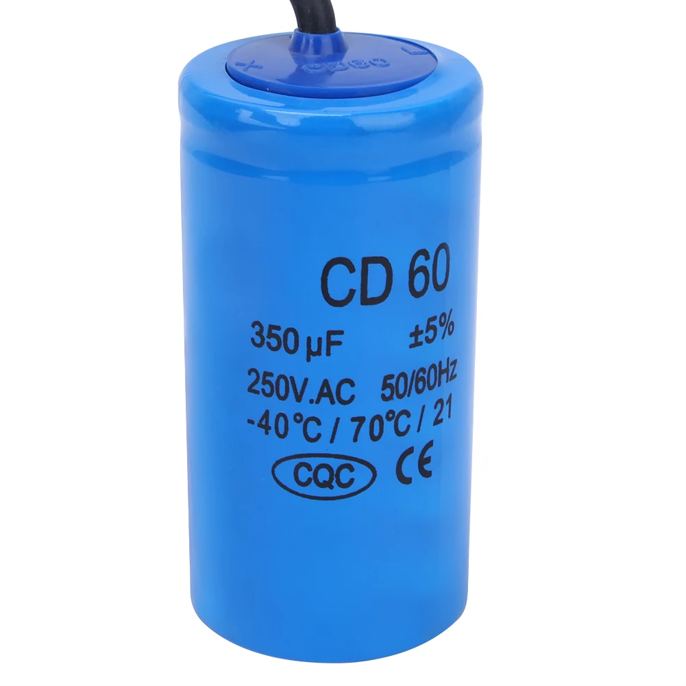 Motor Start Capacitor CD60 350uf 250V AC Motor Starting Capacitor 350MFD Running Capacitor
Motor Start Capacitor CD60 350uf 250V AC Motor Starting Capacitor 350MFD Running Capacitor
