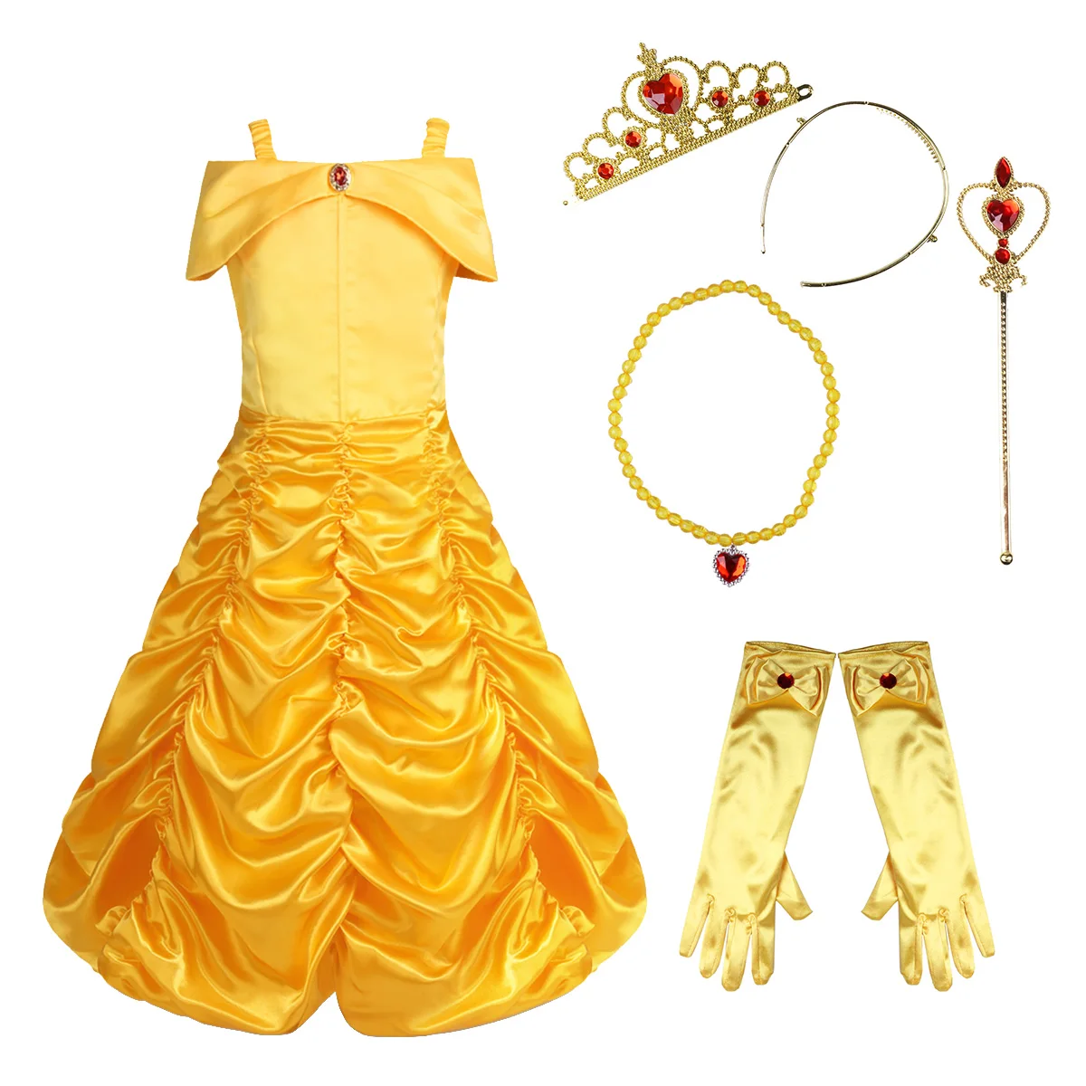 Little Girl Cosplay Princess Dress Beauty Princess Fancy Dress Kids Dress up Party Halloween Birthday Drama Photograph Costume
Little Girl Cosplay Princess Dress Beauty Princess Fancy Dress Kids Dress up Party Halloween Birthday Drama Photograph Costume