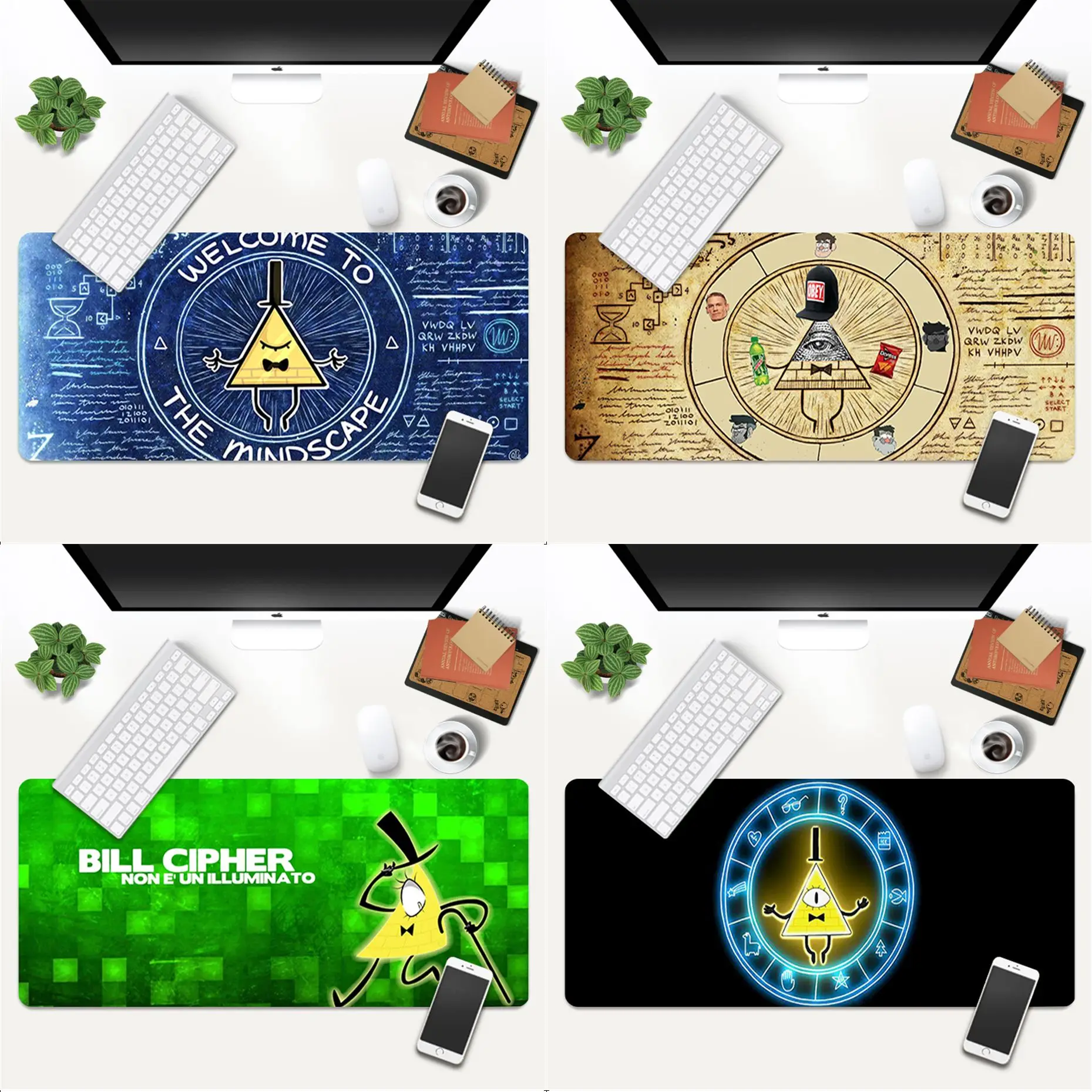 Hot Sales Bill Cipher Lock Edge Speed Control Laptop Keyboard Mat Gaming Mouse Pad Large Deak Mat 700x300mm for overwatch/cs go
Hot Sales Bill Cipher Lock Edge Speed Control Laptop Keyboard Mat Gaming Mouse Pad Large Deak Mat 700x300mm for overwatch/cs go