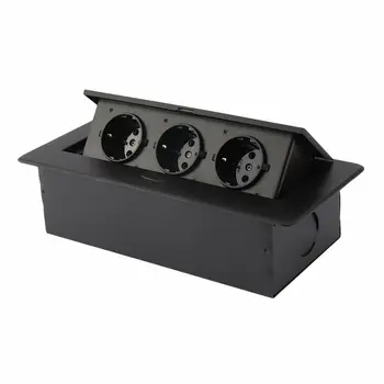 ABS amped Multimedia Outlet Socket Connection Box Desktop Pop Up Socket for Conference Room (Black)
ABS amped Multimedia Outlet Socket Connection Box Desktop Pop Up Socket for Conference Room (Black)