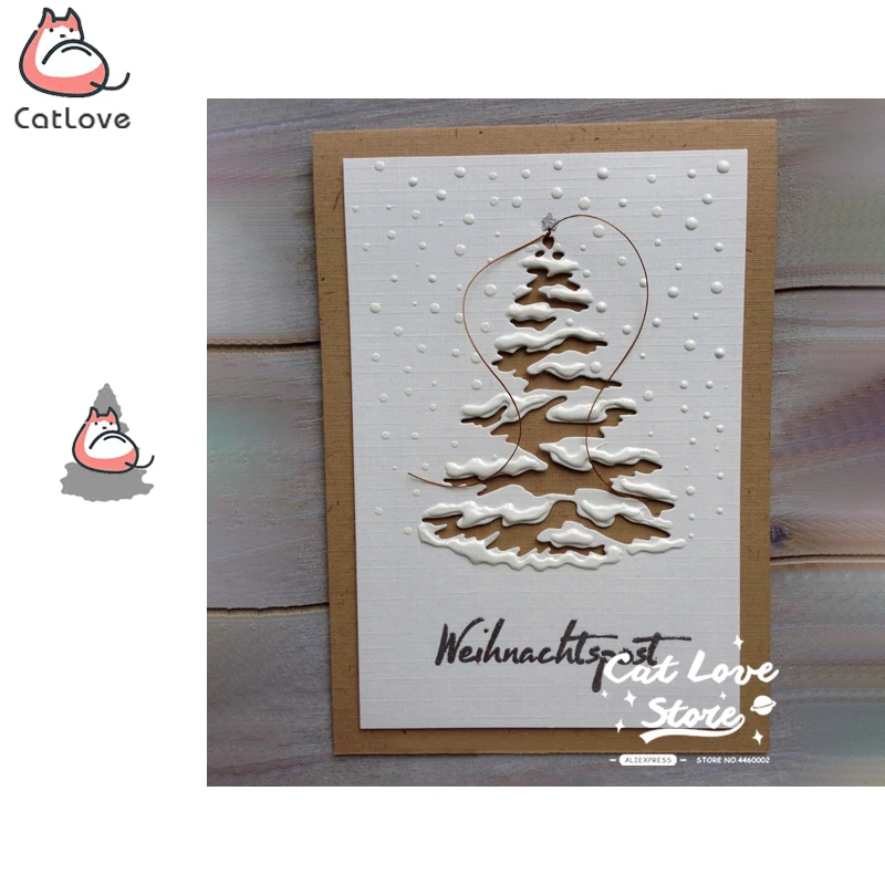 Christmas Tree Metal Cutting Dies Scrapbooking Stencil Die Cuts Card Making DIY Decorative Craft Embossing New Dies For 2019
Christmas Tree Metal Cutting Dies Scrapbooking Stencil Die Cuts Card Making DIY Decorative Craft Embossing New Dies For 2019