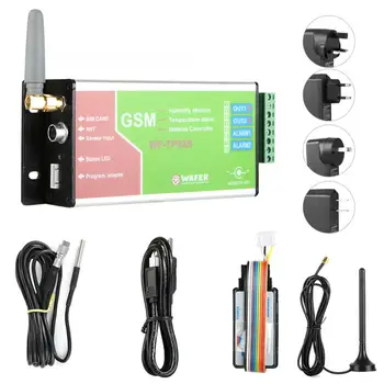 WF-TP02B GSM Temperature Alarm Controller Remote Control SMS Sensor Monitoring 100-240V Temperature Monitoring Sensor
WF-TP02B GSM Temperature Alarm Controller Remote Control SMS Sensor Monitoring 100-240V Temperature Monitoring Sensor