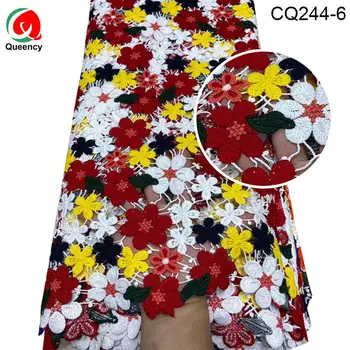 CQ244 Cord Lace 2020 hot sell Africa mix colors Flower Embroidery water souble chemical lace fabric for clothes sew bright stlye
CQ244 Cord Lace 2020 hot sell Africa mix colors Flower Embroidery water souble chemical lace fabric for clothes sew bright stlye