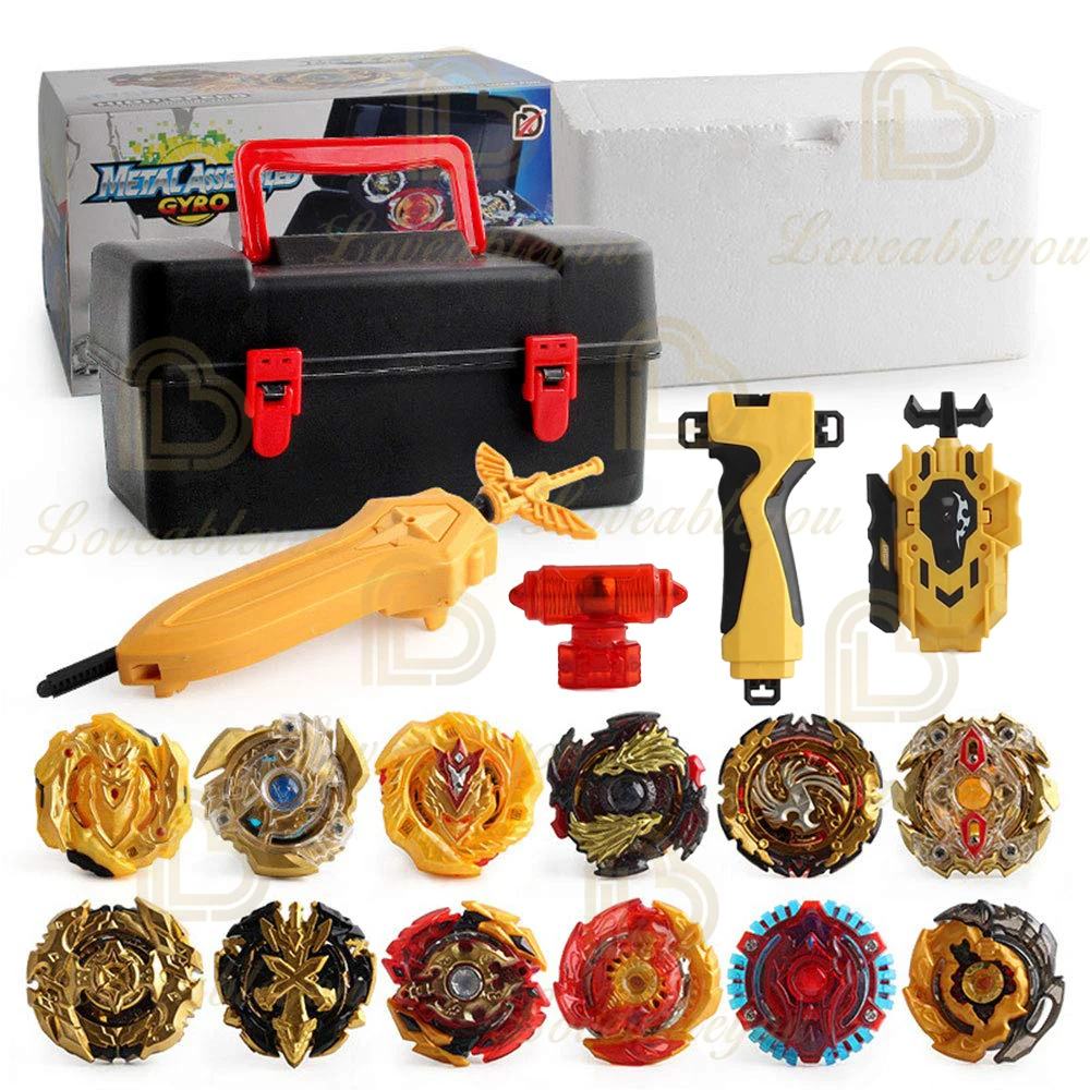 Kids Toy NEW 4/12 Spinning Top Bayblades Burst Evolution Metal Fusion with 2 Launchers Gyro Battling Game Starter Pack Set
Kids Toy NEW 4/12 Spinning Top Bayblades Burst Evolution Metal Fusion with 2 Launchers Gyro Battling Game Starter Pack Set