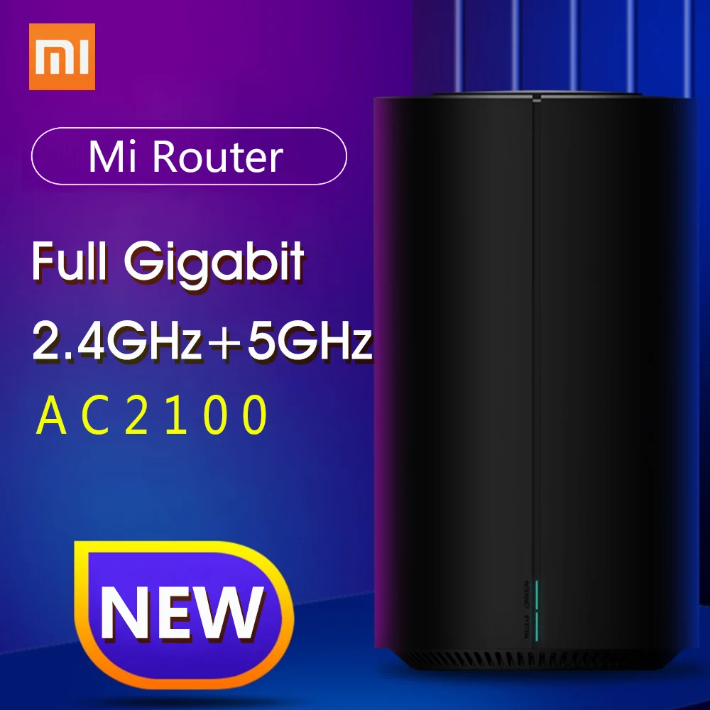 100% Оригинальный маршрутизатор Xiaomi AC2100 1733 Мбит/с Wi Fi репитер гигабитный порт Ethernet 2