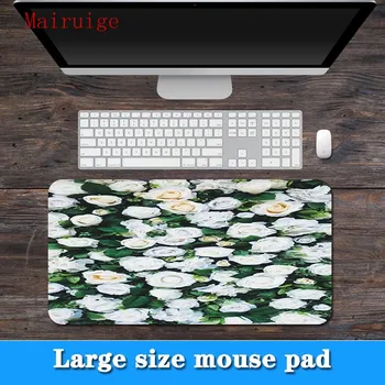 Mairuige Big Promotion Specifications Multi Size Many white roses Pattern Lock Edge PC Computer Laptop Mouse Pad
Mairuige Big Promotion Specifications Multi Size Many white roses Pattern Lock Edge PC Computer Laptop Mouse Pad