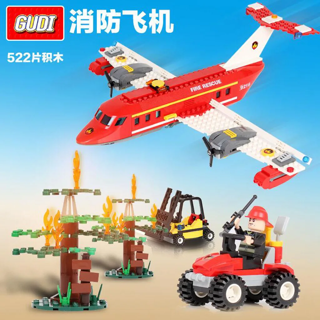 Lion New Music New Goood Firefighting Series Water Firefighting Airplane 9216 Educational Assembled Building Blocks Toy
Lion New Music New Goood Firefighting Series Water Firefighting Airplane 9216 Educational Assembled Building Blocks Toy