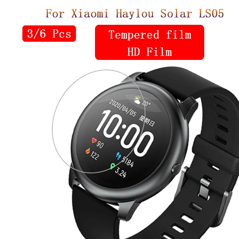 3/6 pcs Anti Scratch HD Tempered Glass For XiaoMi Haylou Solar LS05 Watch Screen Protector Explosion-proof Protective Film Guard
3/6 pcs Anti Scratch HD Tempered Glass For XiaoMi Haylou Solar LS05 Watch Screen Protector Explosion-proof Protective Film Guard