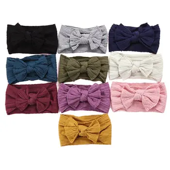 New Braid Nylon Bow Headbands Cable Knit Solid Wide Nylon Headbands Turban Baby Girls Head Wrap Hair Accessories 10 colors
New Braid Nylon Bow Headbands Cable Knit Solid Wide Nylon Headbands Turban Baby Girls Head Wrap Hair Accessories 10 colors