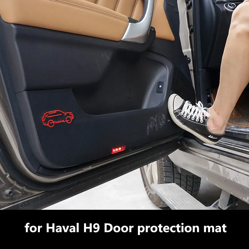 Door protection mat door anti-kick pad protection sticker modification For Haval H9 2015-2020
Door protection mat door anti-kick pad protection sticker modification For Haval H9 2015-2020