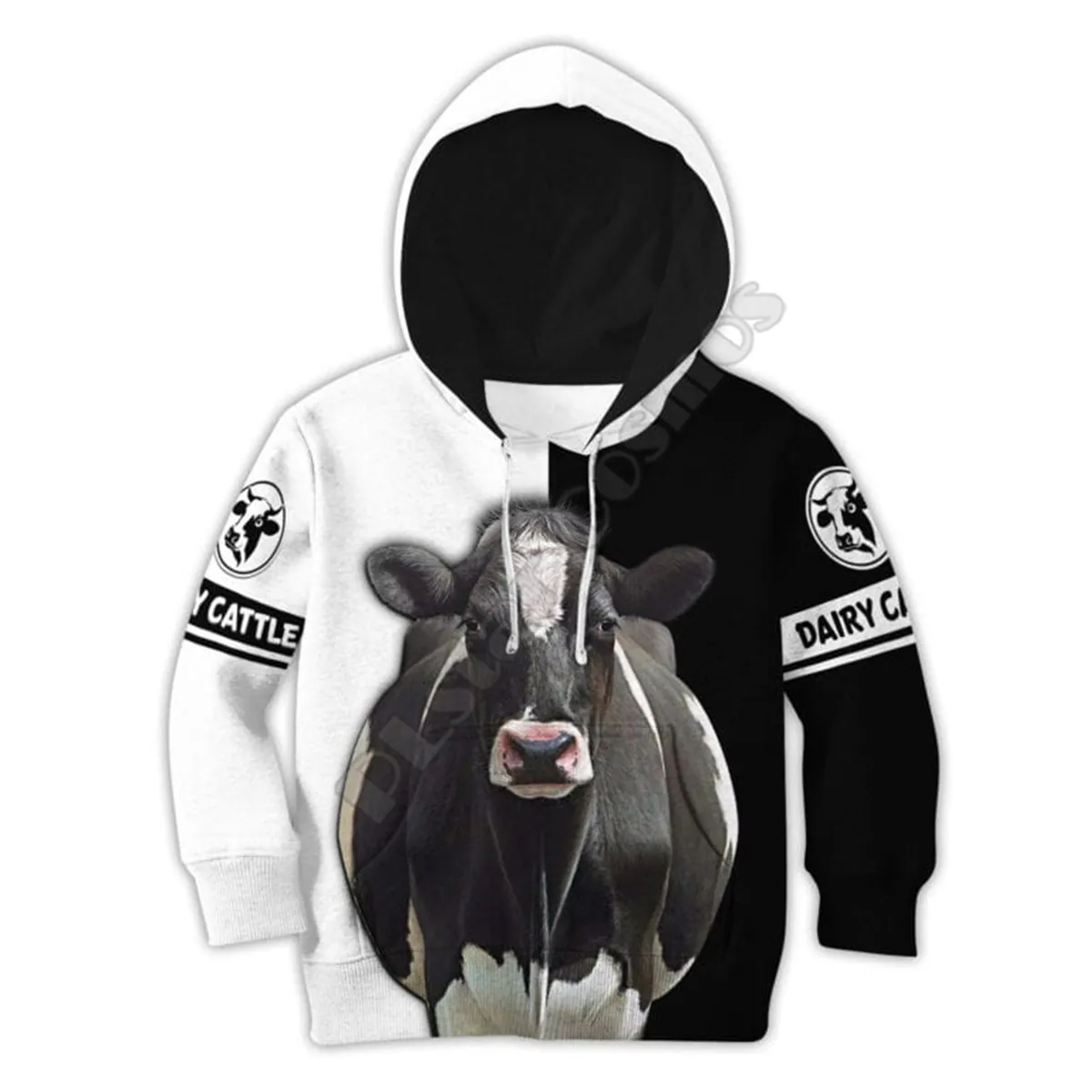 

Фермер молочный крупный рогатого скота 3D печатные толстовки детский пуловер свитшот спортивный костюм куртка футболки для мальчиков девочек смешная одежда с животными 02